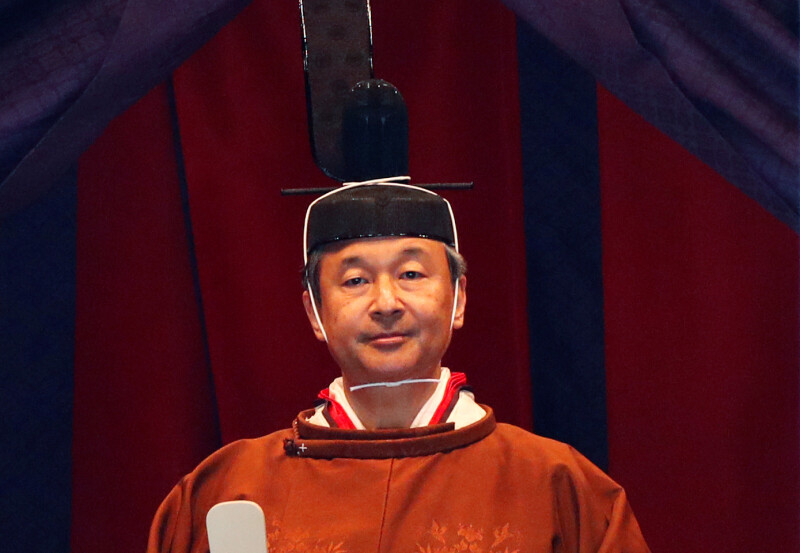 Enthronement of Japan's new Emperor Naruhito in Tokyo