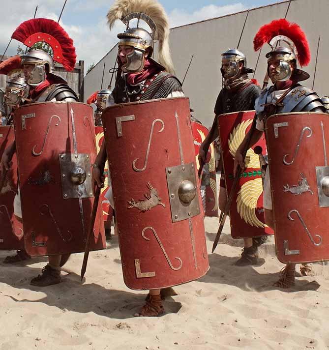 Temperaturen i Romerriget