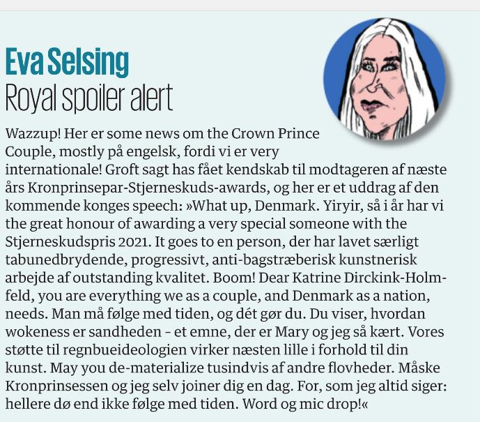 Kronprinsparrets priser