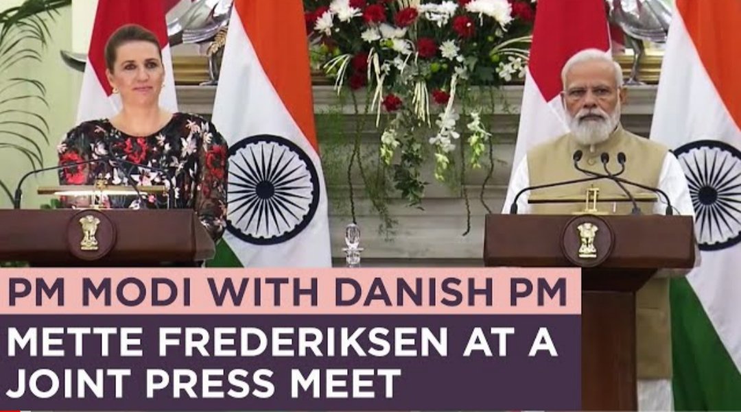 Indien Modi Frederiksen