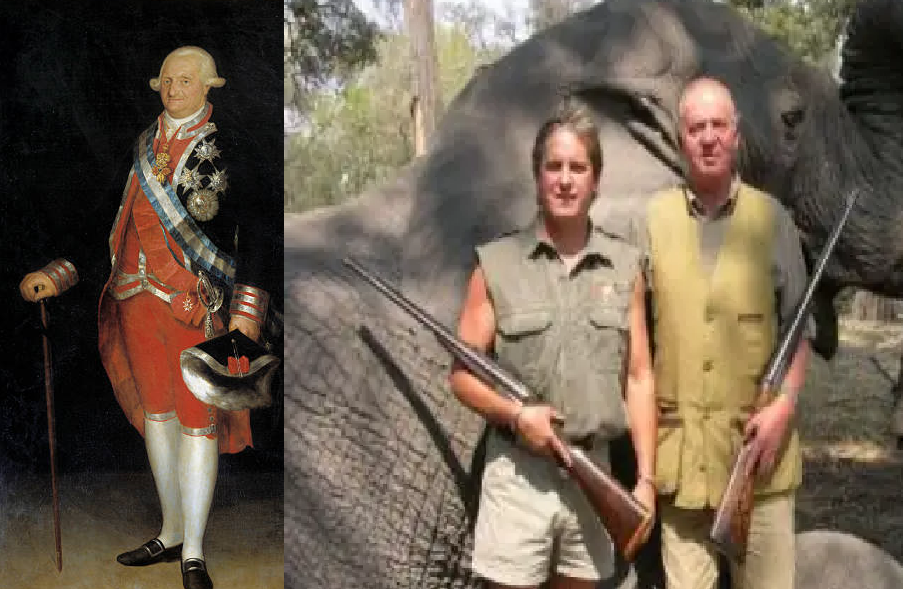 Karl IV -Juan Carlos I