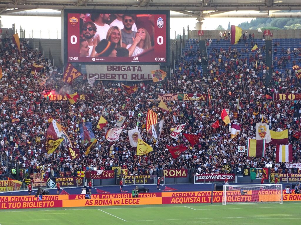 Olimpico-Roma fans