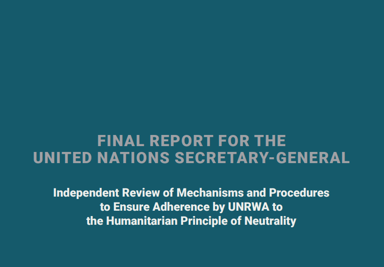 UNRWA report